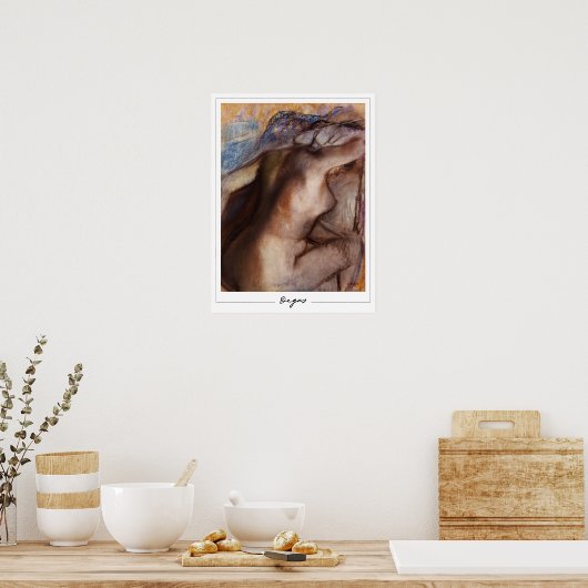 Edgar Degas Zedign Art Poster #15-2 (Keuken)