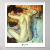 Edgar Degas Zedign Art Poster #17 (Voorkant)
