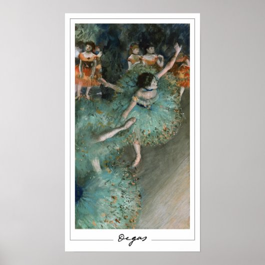 Edgar Degas Zedign Art Poster #18 (Voorkant)