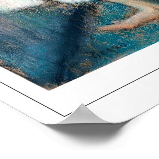 Edgar Degas Zedign Art Poster #19-2 (Hoek)