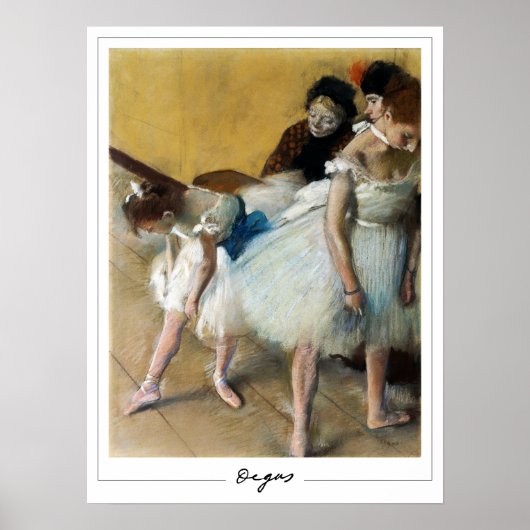 Edgar Degas Zedign Art Poster #20 (Voorkant)