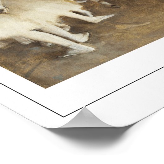 Edgar Degas Zedign Art Poster #22-2 (Hoek)