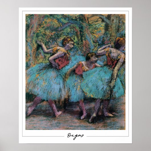 Edgar Degas Zedign Art Poster #26 (Voorkant)