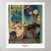 Edgar Degas Zedign Art Poster #28 (Voorkant)