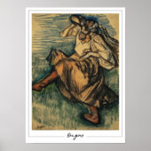 Edgar Degas Zedign Art Poster #285-2 (Voorkant)