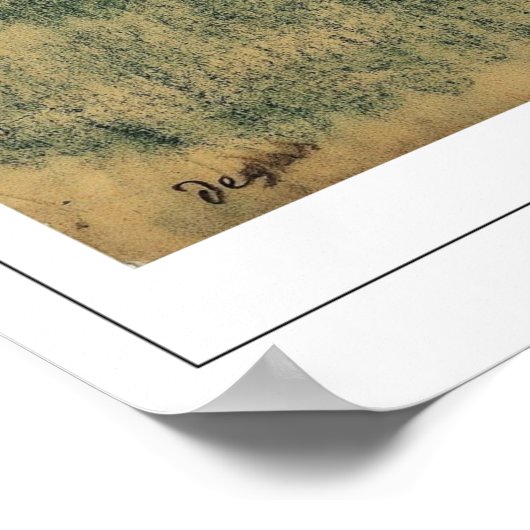 Edgar Degas Zedign Art Poster #285-2 (Hoek)