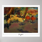 Edgar Degas Zedign Art Poster #28-2 (Voorkant)