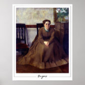 Edgar Degas Zedign Art Poster #29-2 (Voorkant)