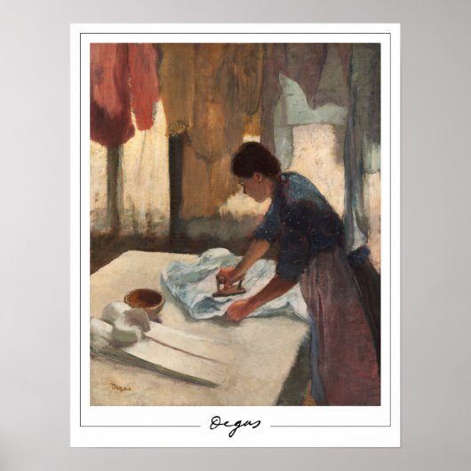 Edgar Degas Zedign Art Poster #31 (Voorkant)
