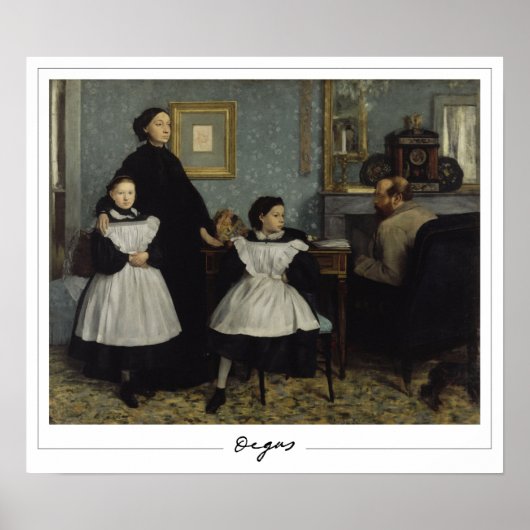 Edgar Degas Zedign Art Poster #33 (Voorkant)