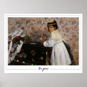 Edgar Degas Zedign Art Poster #34 (Voorkant)