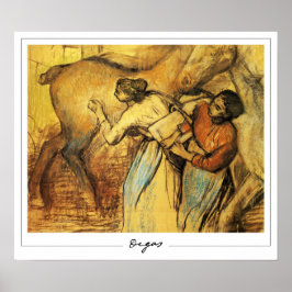 Edgar Degas Zedign Art Poster #341-2