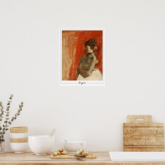 Edgar Degas Zedign Art Poster #36 (Keuken)