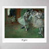Edgar Degas Zedign Art Poster #4 (Voorkant)
