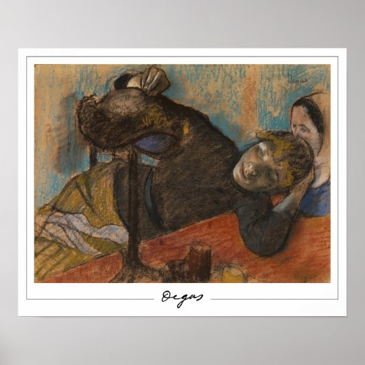 Edgar Degas Zedign Art Poster #408-2 (Voorkant)