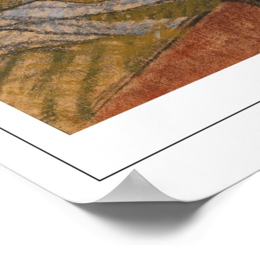 Edgar Degas Zedign Art Poster #408-2 (Hoek)