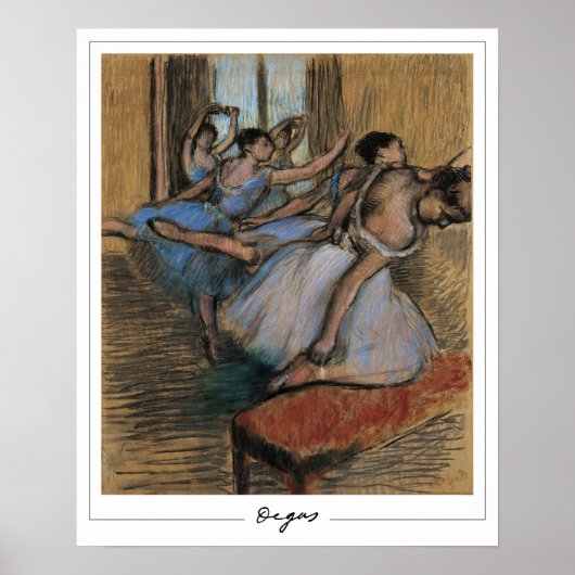 Edgar Degas Zedign Art Poster #416 (Voorkant)