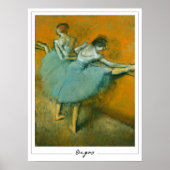 Edgar Degas Zedign Art Poster #4-2 (Voorkant)