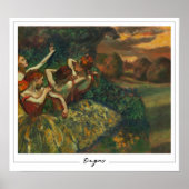 Edgar Degas Zedign Art Poster #9 (Voorkant)