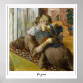 Edgar Degas Zedign Art Poster #95-2 (Voorkant)