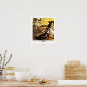 Edgar Degas Zedign Kunst Poster #152-2 (Keuken)