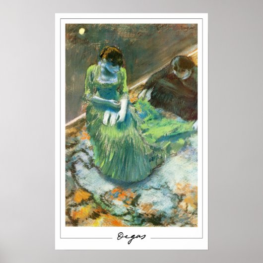 Edgar Degas Zedign Kunst Poster #159-2 (Voorkant)