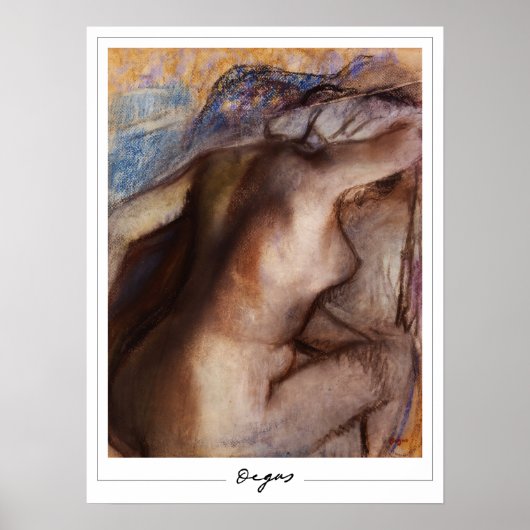 Edgar Degas Zedign Kunst Poster #15-2 (Voorkant)