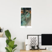Edgar Degas Zedign Kunst Poster #18 (Thuiskantoor)
