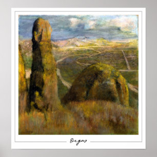 Edgar Degas Zedign Kunst Poster #19