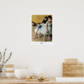 Edgar Degas Zedign Kunst Poster #20 (Keuken)