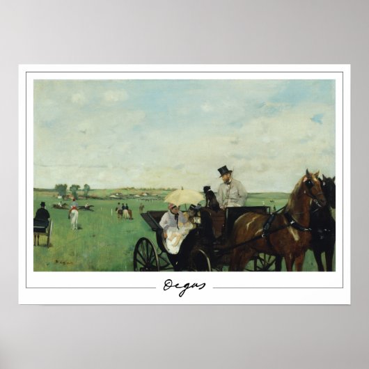 Edgar Degas Zedign Kunst Poster #23 (Voorkant)