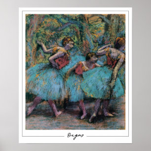 Edgar Degas Zedign Kunst Poster #26
