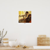 Edgar Degas Zedign Kunst Poster #300-2 (Keuken)
