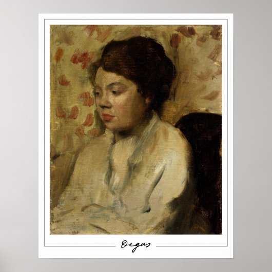 Edgar Degas Zedign Kunst Poster #328-2 (Voorkant)
