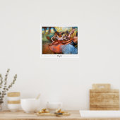 Edgar Degas Zedign Kunst Poster #408 (Keuken)