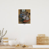 Edgar Degas Zedign Kunst Poster #416 (Keuken)