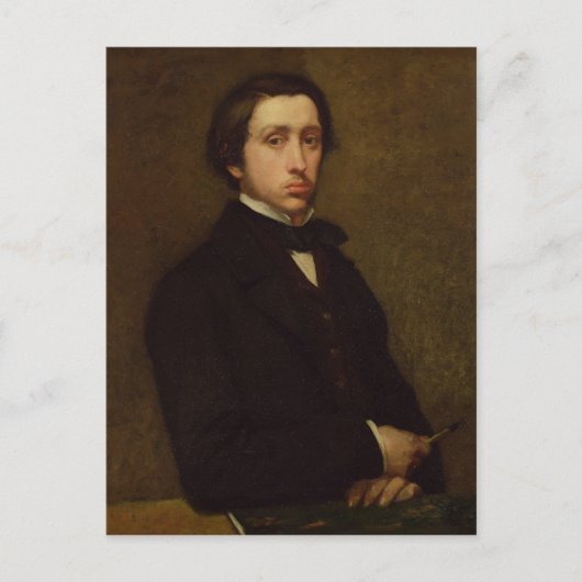 Edgar Degas | Zelfportret, 1855 Briefkaart (Voorkant)