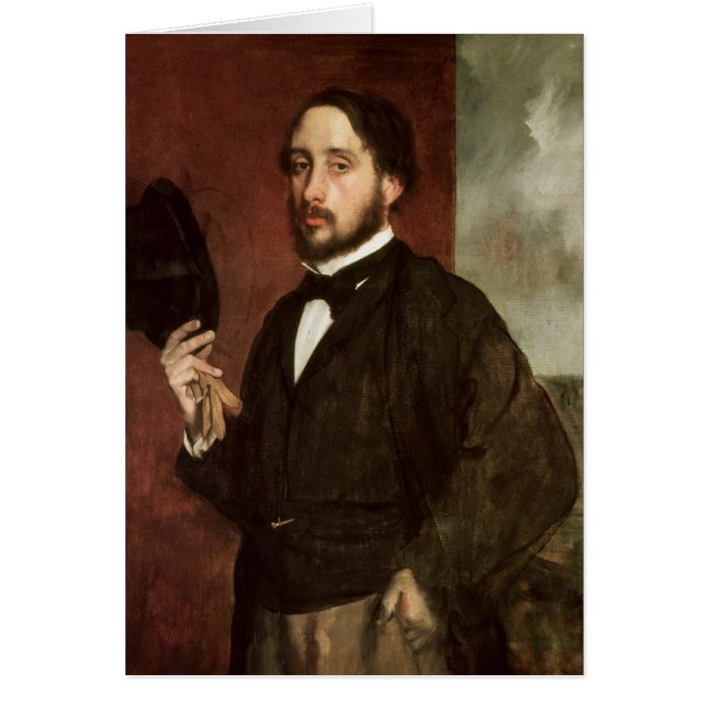 Edgar Degas | Zelfportret, c.1862 (Voorkant)