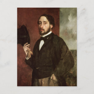 Edgar Degas   Zelfportret, c.1862 Briefkaart