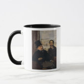 Edgar Degas | Zelfportret met Evariste de Valernes Mok (Links)