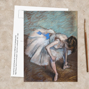 Edgar Degas - Zittende danseres Briefkaart