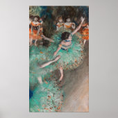 Edgar Degas - Zwaiende danseres / Danseres in het  Poster (Voorkant)