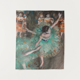 Edgar Degas - Zwaiende danseres / Danseres in het  Wandkleed