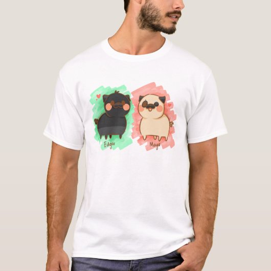 Edgar en Maya T-shirt (Voorkant)