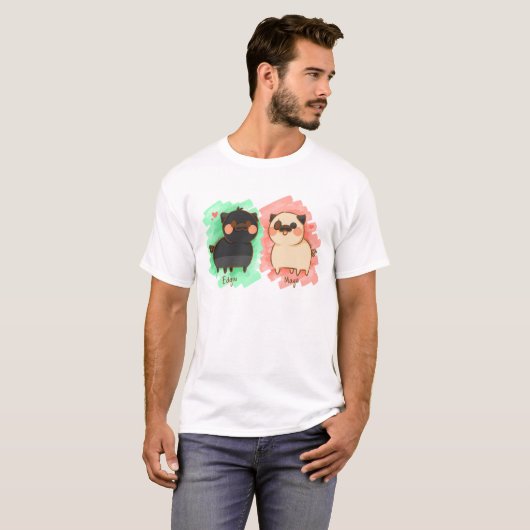 Edgar en Maya T-shirt (Voorkant volledig)