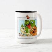 Edgar (en Vrienden) Mok met twee tonen (Voorkant rechts)