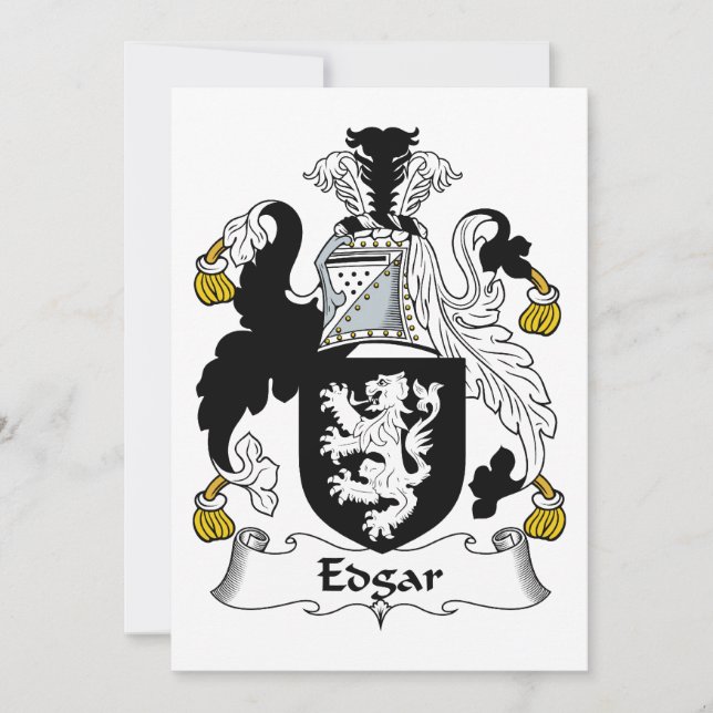 Edgar Family Crest (Voorkant)