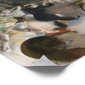 Edgar High-Resolution 'De repetitie op het podium Poster (Hoek)