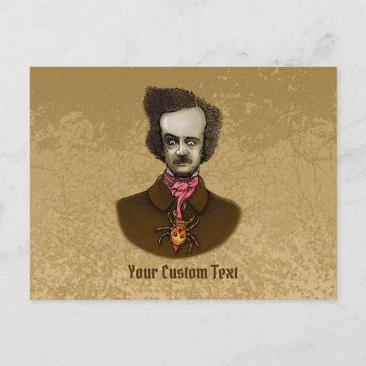 Edgar met Gold Bug Briefkaart (Voorkant)