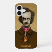 Edgar met Gold Bug iPhone 16 Hoesje (Achterkant)